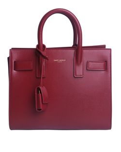 Sac De Jour Nano, Leather, Red, FLY392, DB / S / L / K, 4 *